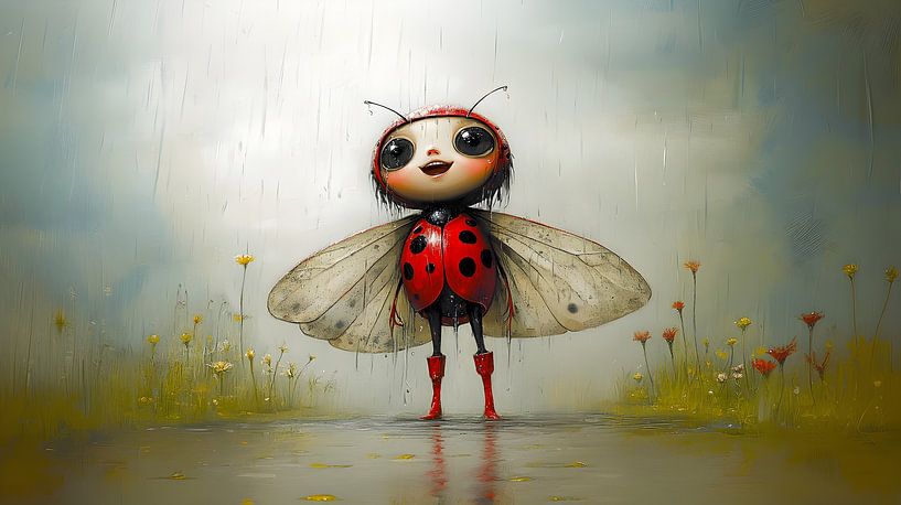 Plezier in de regen van Heike Hultsch