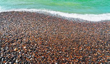 0532 Kieselstein-Strand von Adrien Hendrickx