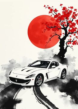 Maserati MC20 Sumi-e van MIROKKU