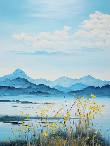 Gele Wildernis bij Dageraad