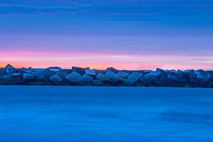 Abstract zeelandschap