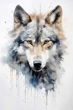 Wolf Illustration von ARTemberaubend