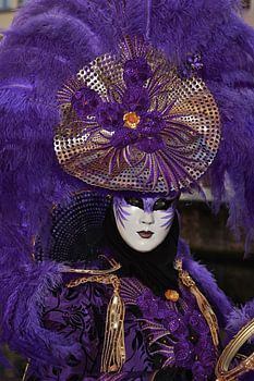Purple Venetian Carnival