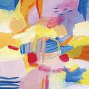 Pastel Shades abstract, Farida Zaman van Wild Apple thumbnail