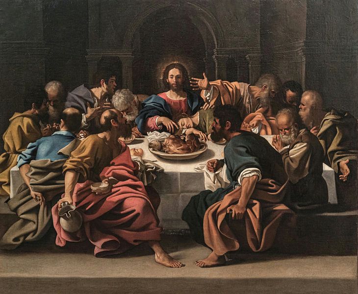 Last Supper, Bartolomeo Schedoni by Masterful Masters