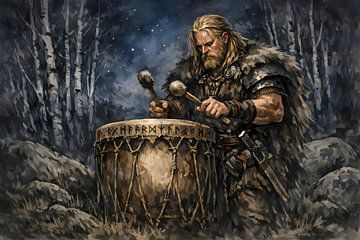 Viking Drummer