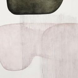 Modern en abstract aquarel