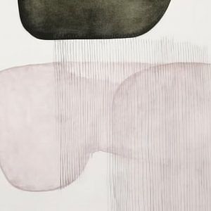 Modernes und abstraktes Aquarell