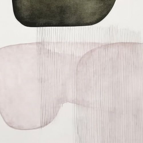 Modernes und abstraktes Aquarell