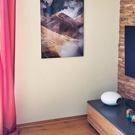 Klantfoto: Uniek IJsland van Bart Hendriks, op aluminium