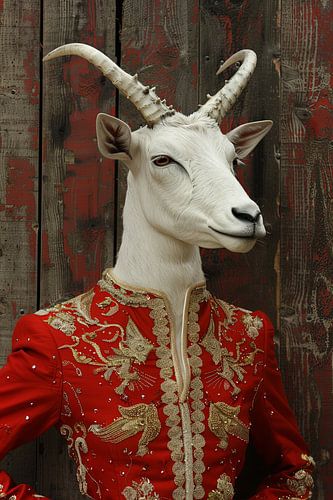 goat in human clothes