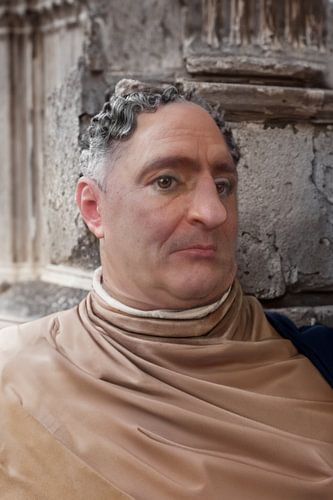 Portret van Keizer Vitellius: Macht, Onzekerheid en de Vergankelijkheid van Leiderschap