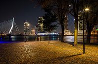 Rotterdam parkkade  bij nacht van Eisseec Design thumbnail