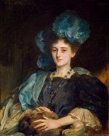 John Singer Sargent – Portrait de Mlle Katherine Elizabeth Lewis (1891) sur Timeless Artworks