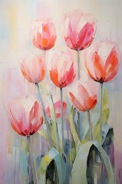 Tulpen abstrakt von Imagine
