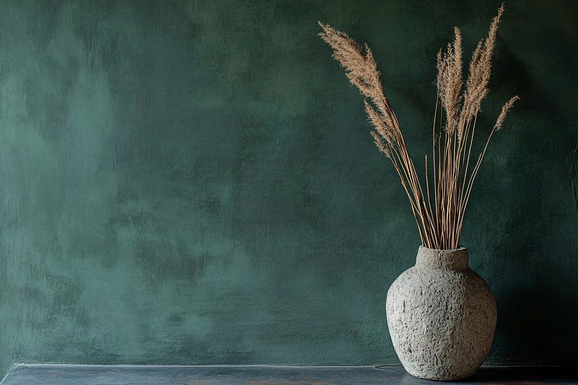 Rustikale Vase mit natürlichen Akzenten von Imperial Art House