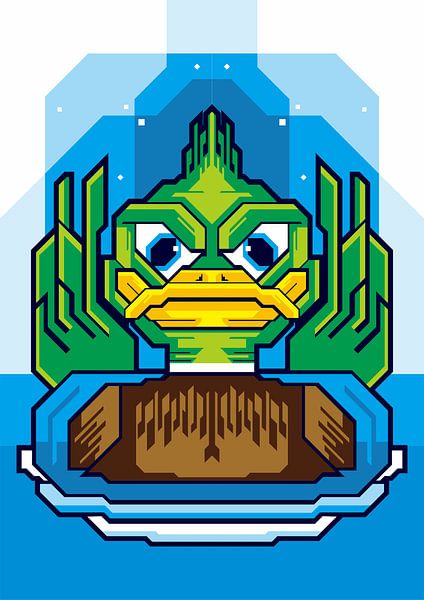 SWIMING SQUARE DUCK by Taufan Heriyansyah