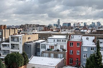 Dächer unter einer Winterschicht von Werner Lerooy