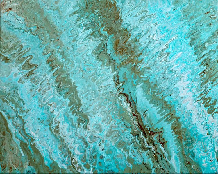 Blaue Lagune von Christian Carrette