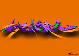 "Kasul" The Orange von Kasul_Art