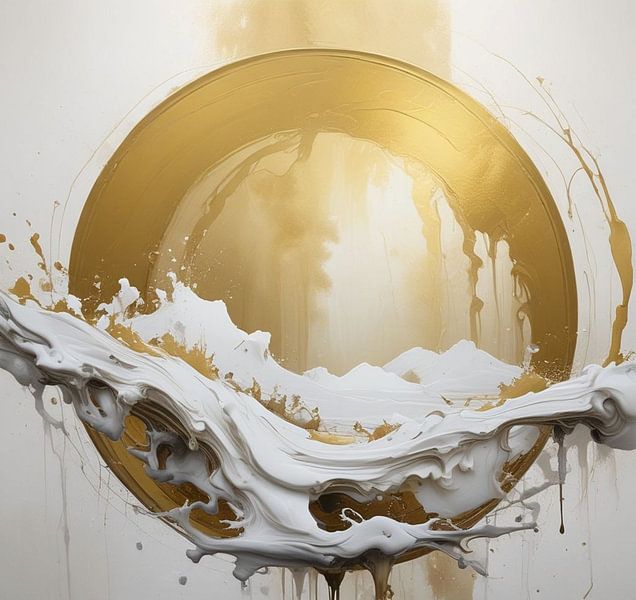 Modern minimalism abstract landscape. by J.a Dijkstra