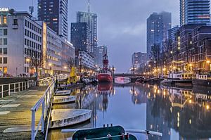 Brume sur le Wijnhaven
