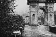 Suspension Bridge Ponte delle Catene Tuscany by Frank Andree thumbnail