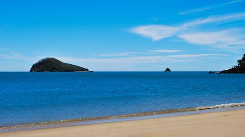 Ellis Beach mit Blick auf Double Island & Double Reef