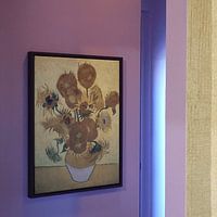 Photo de nos clients: Vincent van Gogh. Tournesols, sur toile