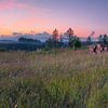 Panoramic hill country sunset by Ideasonthefloor