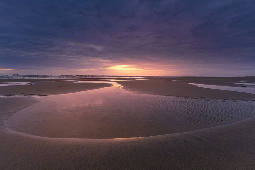 De Noordzee kust bij Bergen van peterheinspictures