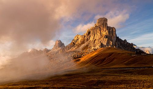 Passo Giau, Dolomieten