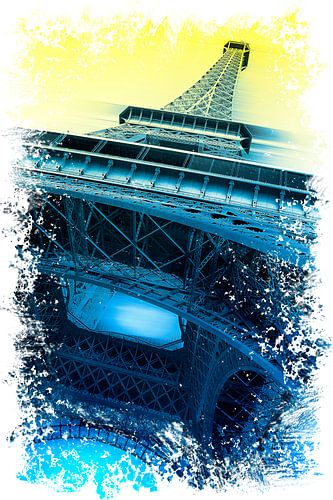 La Tour Eiffel à Paris en tant que Digital Arts