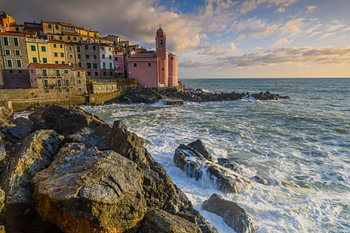 Brandung vor Tellaro | Ligurische Küste, Italien