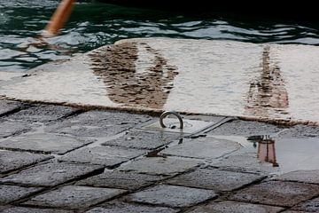 Reflection on the floor in Venice van Andreas Müller