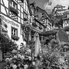 Beilstein an der Mosel in schwarz-weiß von Manfred Voss, Schwarz-weiss Fotografie