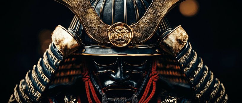 Samurai armour in detail - Powerful by Poster Art Shop