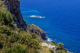 Coastal section in the north of Mallorca by Reiner Conrad