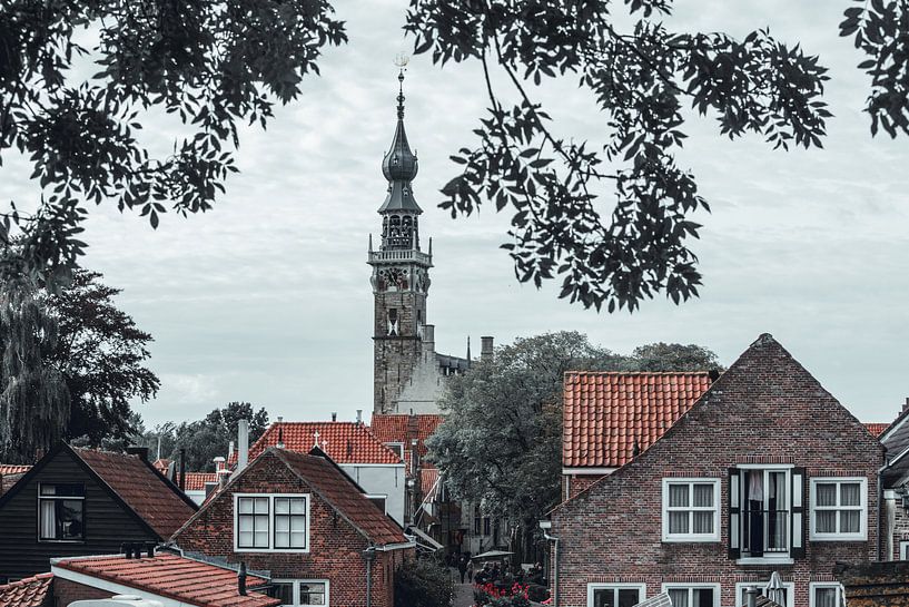 Skyline van Veere van Eugenlens