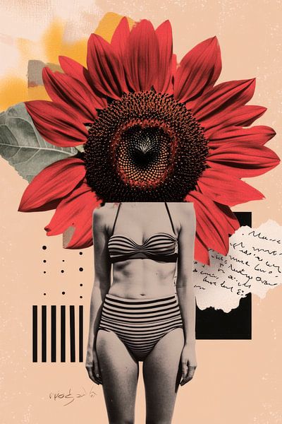 Blühende Freiheit im Sommerlook von Poster Art Shop