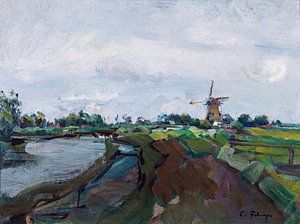 Dutch landscape, Carl Fahringer by Atelier Liesjes