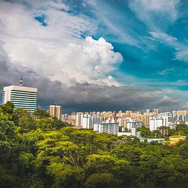 Skyline von Singapur von Andy Troy