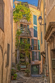 Petite rue pleine de charme à Entrevaux, en France sur Connie de Graaf Fotografie