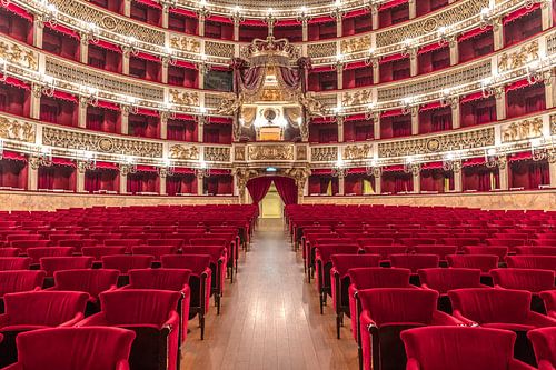 Theatre room without audience