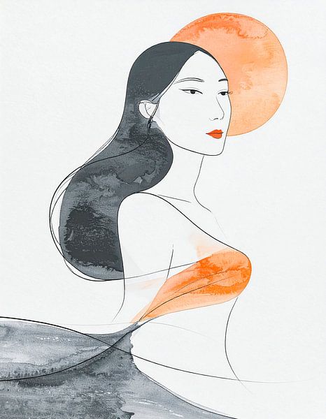 Femme abstraite... par Ans Bastiaanssen