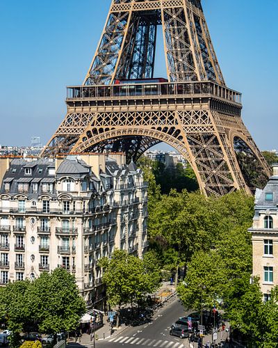 Tour Eiffel en gros plan