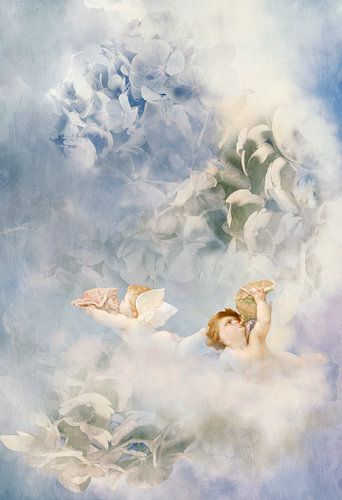 Hortensias Heaven II  - abstract
