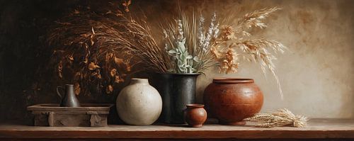 flower vases | Earth Vases by Eye catching paintings