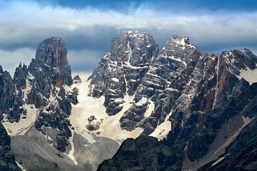 Monte Cristallo Gebirgsgruppe in den Dolomiten von Reiner Würz / RWFotoArt