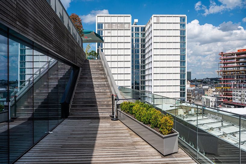Brussels roof terrace by Werner Lerooy